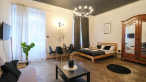 Dark old city apartment